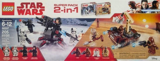 LEGO 2-in-1 Super Pack 66597 Star Wars - Product Collection LEGO STARWARS @ 2TTOYS LEGO €. 0.00