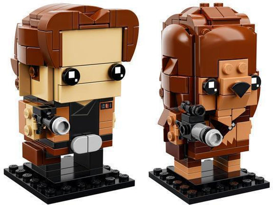 LEGO 2-in-1 Value Pack: Han Solo & Chewbacca 66591 BrickHeadz | 2TTOYS ✓ Official shop<br>