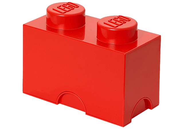 LEGO 2 stud Red Storage Brick 5003569 Gear LEGO Gear @ 2TTOYS LEGO €. 11.99