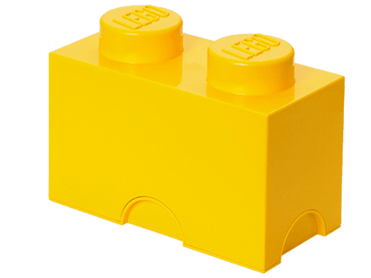 LEGO 2 stud Yellow Storage Brick 5003570 Gear LEGO Gear @ 2TTOYS LEGO €. 12.49