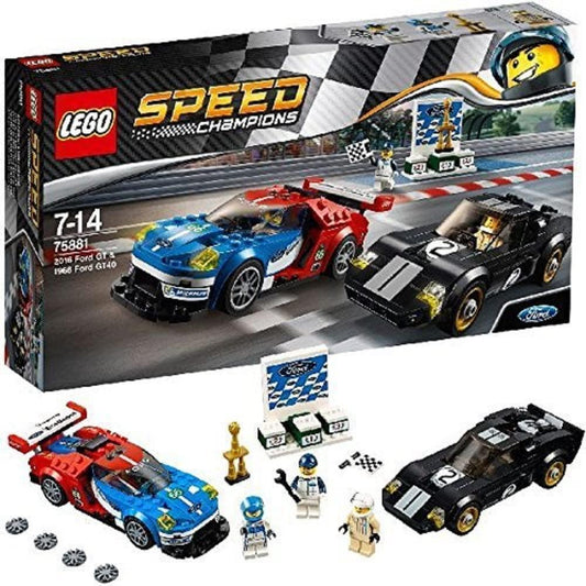LEGO 2016 Ford GT & 1966 Ford GT40 75881 | 2TTOYS ✓ Official shop<br>