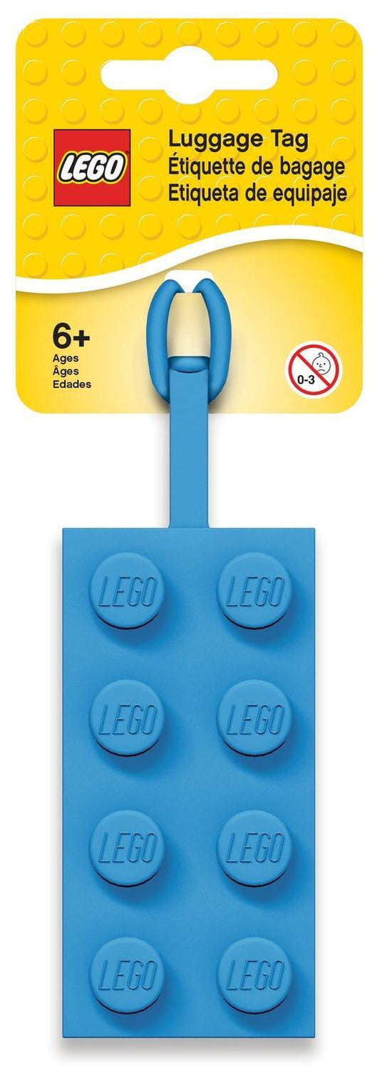 LEGO 2x4 Blue Luggage Tag 5005543 Gear | 2TTOYS ✓ Official shop<br>