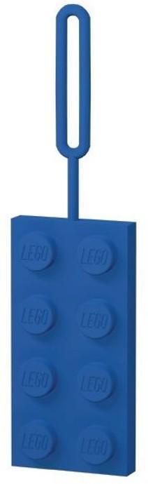 LEGO 2x4 Blue Silicone Luggage Tag 5005342 Gear LEGO Gear @ 2TTOYS LEGO €. 0.00