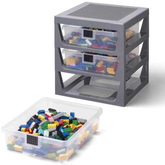 LEGO 3 Drawer Storage Rack Gray 5006608 Gear LEGO Gear @ 2TTOYS LEGO €. 49.99