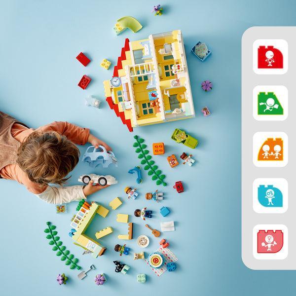 LEGO 3 in 1 Familie huis 10994 DUPLO | 2TTOYS ✓ Official shop<br>