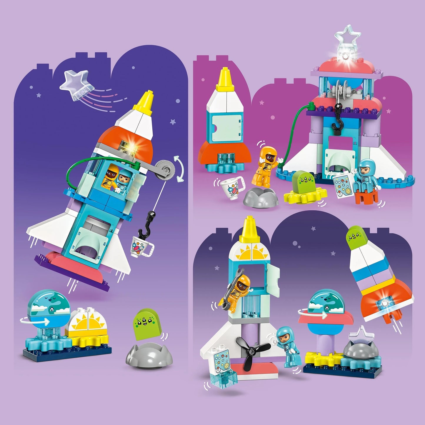 LEGO 3 in 1 Space Shuttle Adventure 10422 DUPLO LEGO DUPLO @ 2TTOYS LEGO €. 64.99