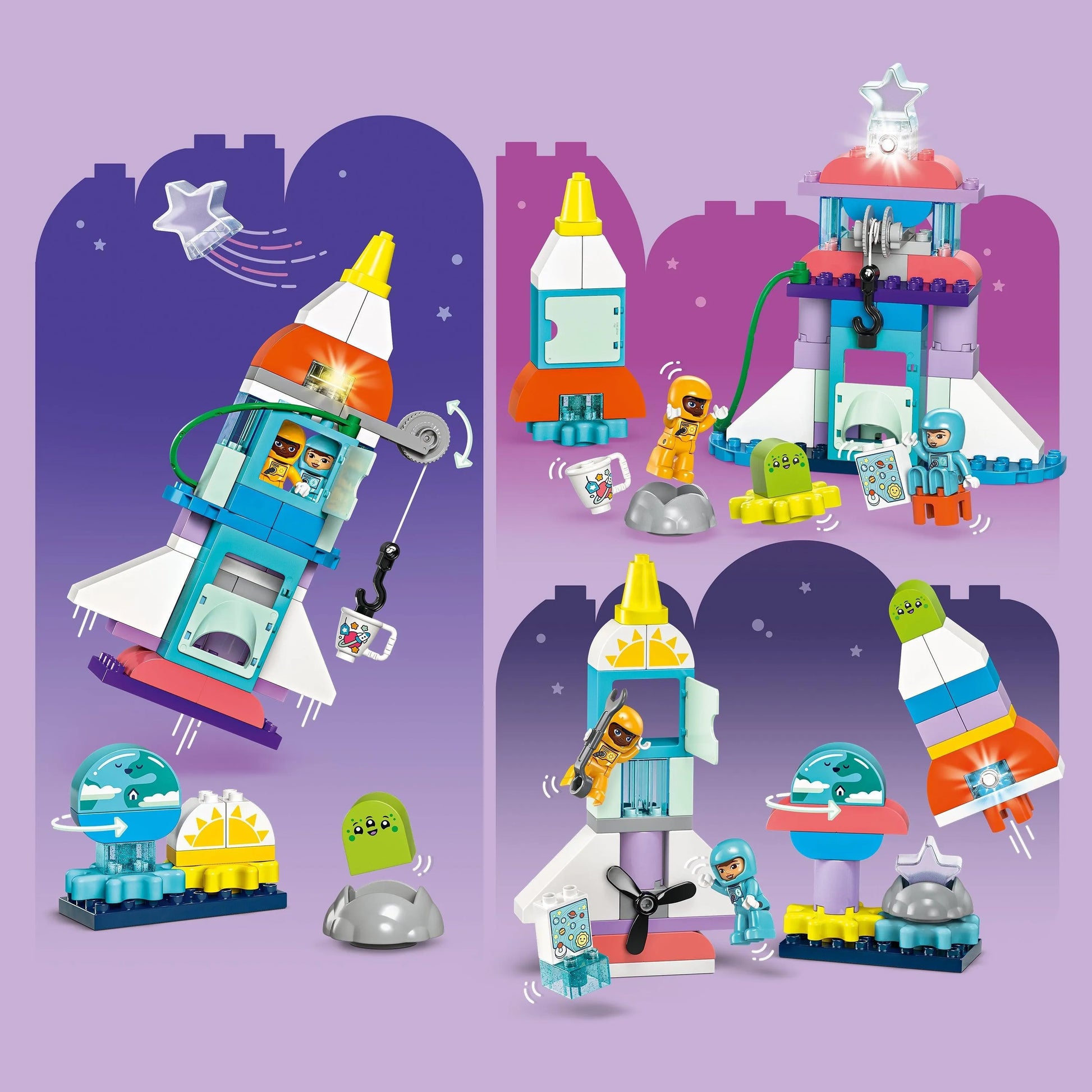 LEGO 3 in 1 Space Shuttle Adventure 10422 DUPLO LEGO DUPLO @ 2TTOYS LEGO €. 64.99