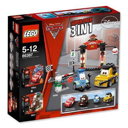 LEGO 3-in-1 Super Pack 66387 CARS | 2TTOYS ✓ Official shop<br>