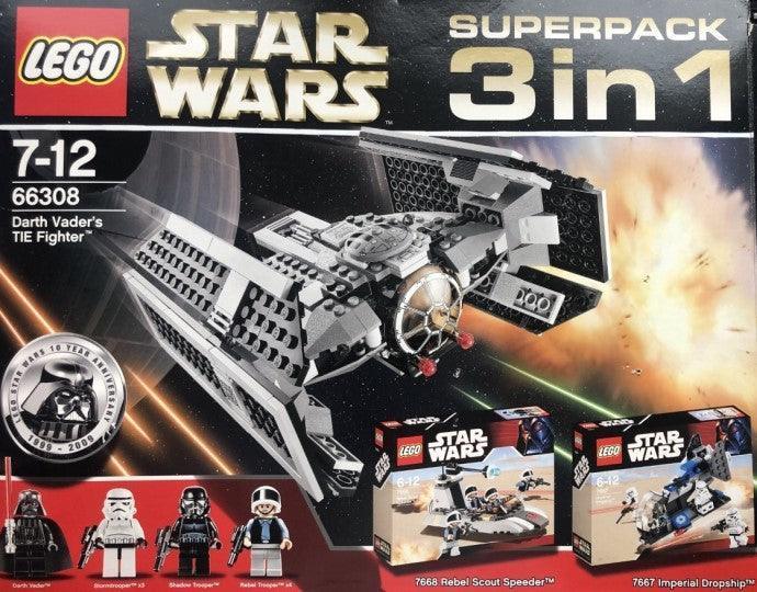 LEGO 3 in 1 Superpack 66308 Star Wars - Product Collection LEGO STARWARS @ 2TTOYS LEGO €. 199.99