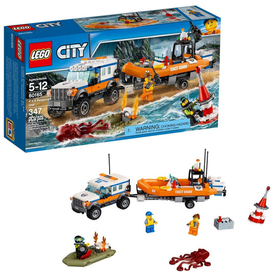 LEGO 4x4 reddingsvoertuig 60165 City | 2TTOYS ✓ Official shop<br>
