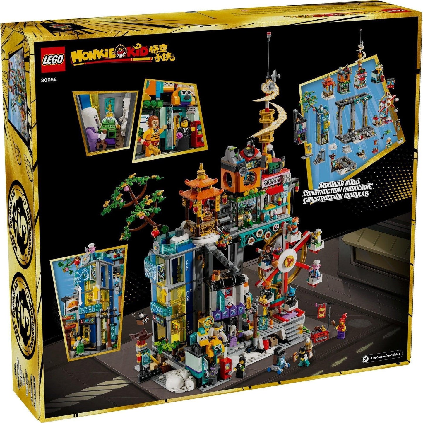 LEGO 5 jaar Megapolis 80054 Monkie Kid LEGO MONKIE KID @ 2TTOYS LEGO €. 145.79