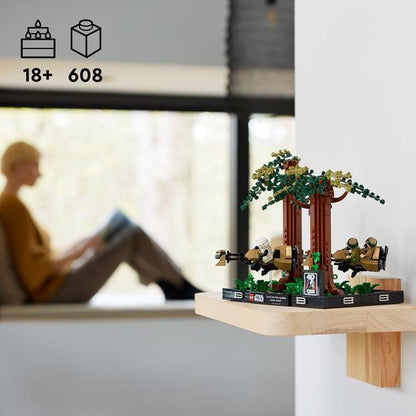 LEGO 75353 Endor Speeder Bike Chase Diorama | 2TTOYS ✓ Official shop<br>