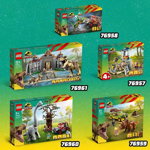 LEGO 76961 Bezoekerscentrum: T. rex & raptor aanval | 2TTOYS ✓ Official shop<br>