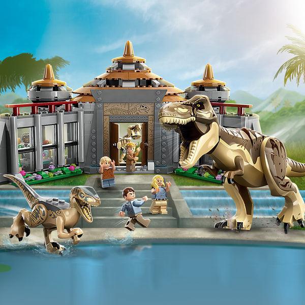 LEGO 76961 Bezoekerscentrum: T. rex & raptor aanval | 2TTOYS ✓ Official shop<br>