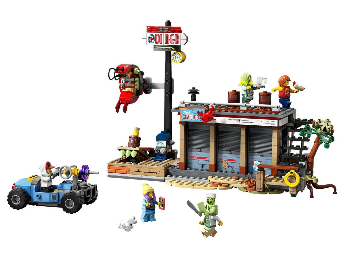 LEGO Aanval op het garnalententje 70422 Hidden Side | 2TTOYS ✓ Official shop<br>