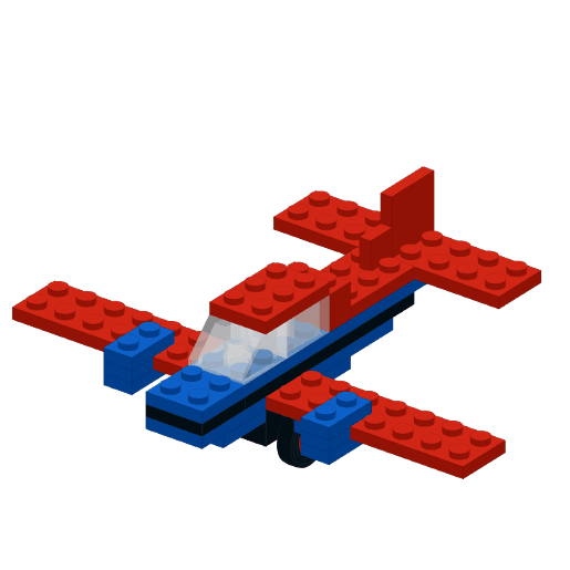 LEGO Aeroplane 609 LEGOLAND LEGO LEGOLAND @ 2TTOYS LEGO €. 11.49