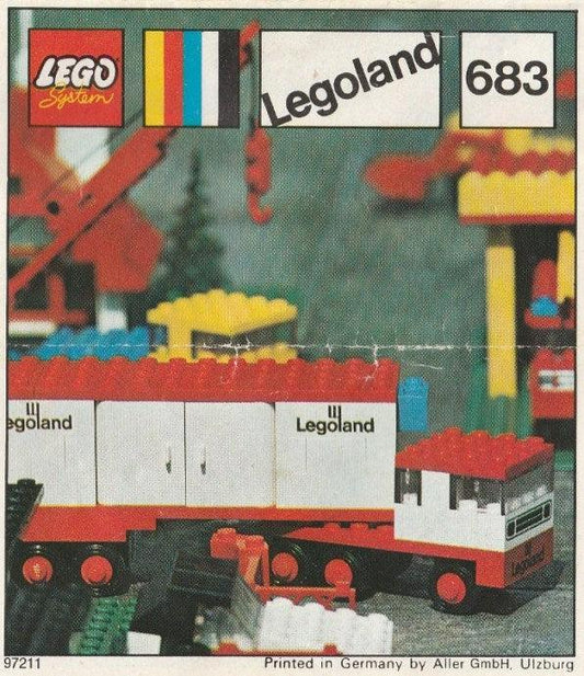 LEGO Articulated Lorry 683 LEGOLAND | 2TTOYS ✓ Official shop<br>