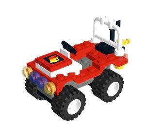 LEGO Auto van de brandweercommandant 4914 CITY LEGO CITY BRANDWEER @ 2TTOYS LEGO €. 3.99