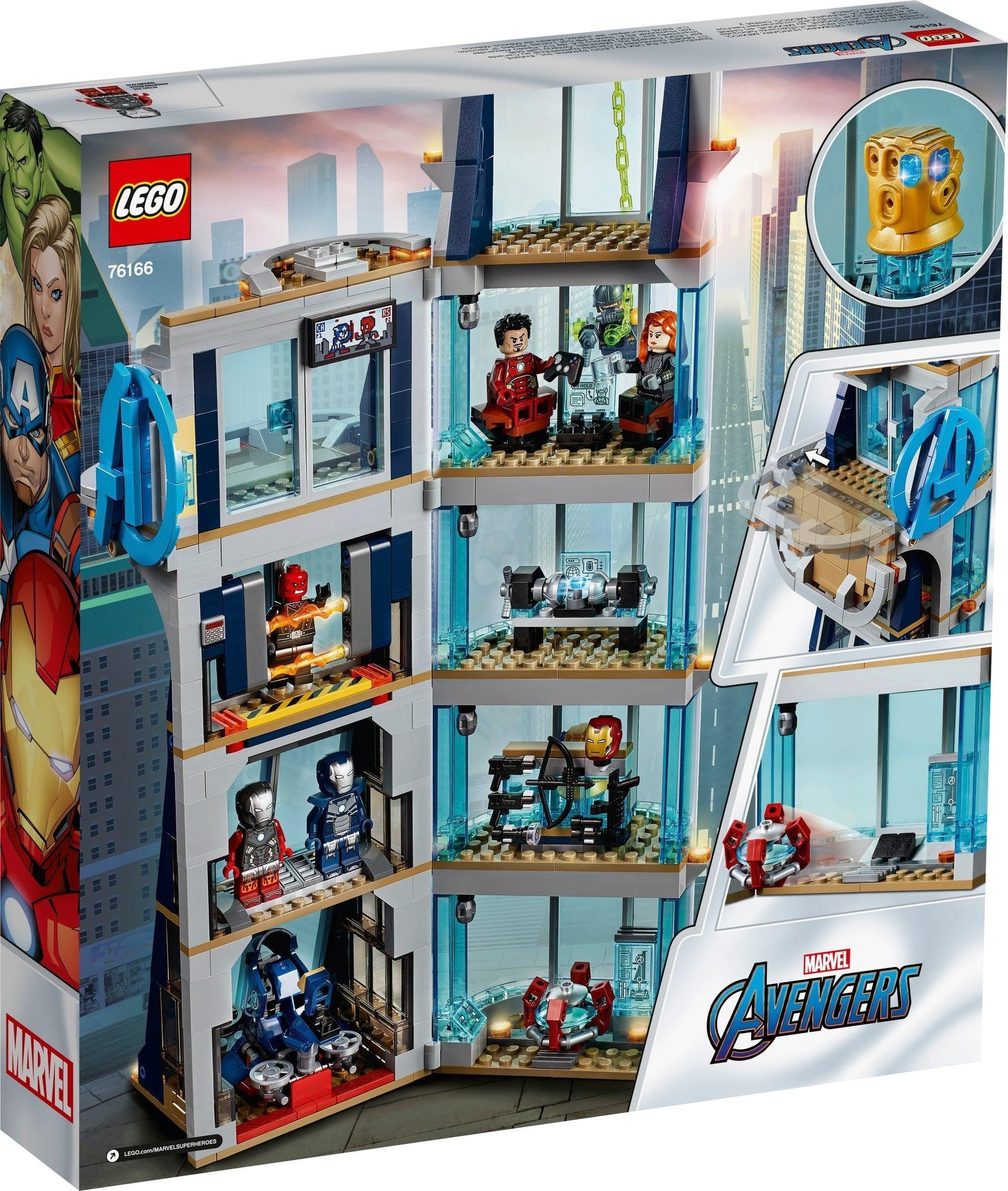 LEGO Avengers torengevecht 76166 Superheroes Avengers | 2TTOYS ✓ Official shop<br>