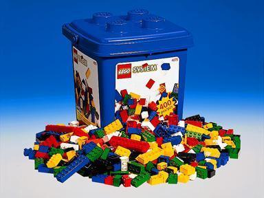 LEGO Basic Bucket, Blue 4275 Basic | 2TTOYS ✓ Official shop<br>
