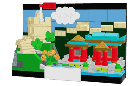 LEGO Beijing Postkaart 40520 Creator | 2TTOYS ✓ Official shop<br>