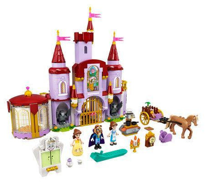 LEGO Belle en het Beest kasteel 43196 Disney | 2TTOYS ✓ Official shop<br>
