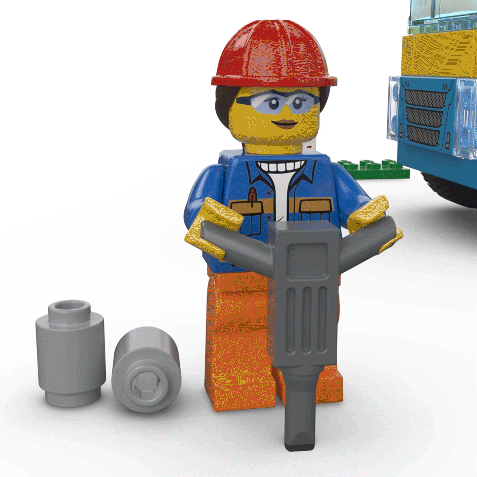 LEGO Betonwagen Truck 60325 City | 2TTOYS ✓ Official shop<br>