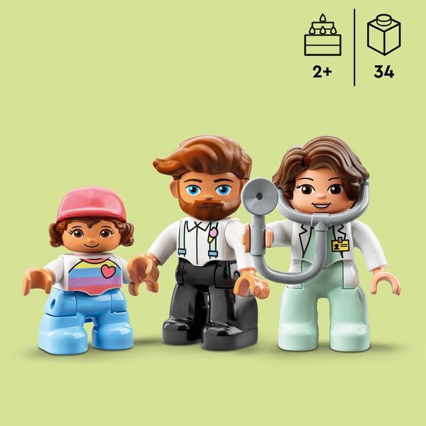 LEGO Bij de dokter 10968 DUPLO | 2TTOYS ✓ Official shop<br>