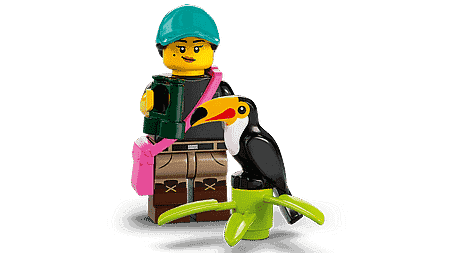 LEGO Birdwatcher (1 stuk) Minifguren Serie 22 71032-9 | 2TTOYS ✓ Official shop<br>