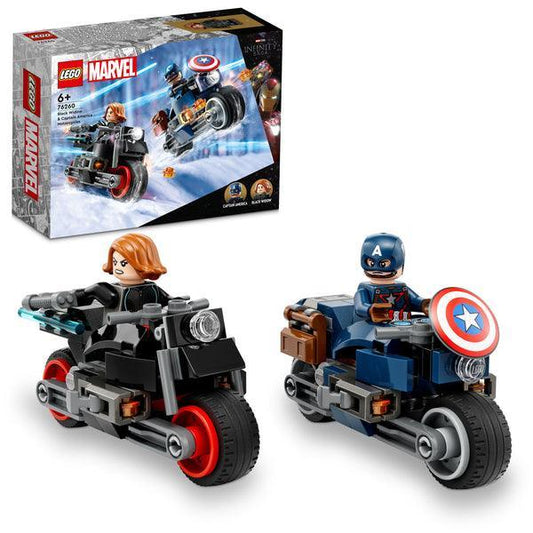 LEGO Black Widow & Captain America motoren 76260 Marvel Superheroes | 2TTOYS ✓ Official shop<br>