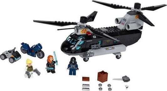 LEGO Black Widow Helikopter achtervolging 76162 Superheroes LEGO SUPERHEROES @ 2TTOYS LEGO €. 34.99