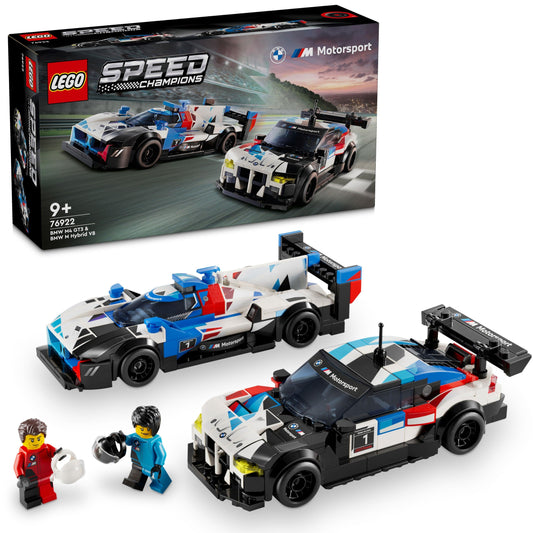 LEGO BMW M4 GT3 & BMW M Hybrid V8 76922 Speedchampions LEGO Speedchampions @ 2TTOYS LEGO €. 41.99