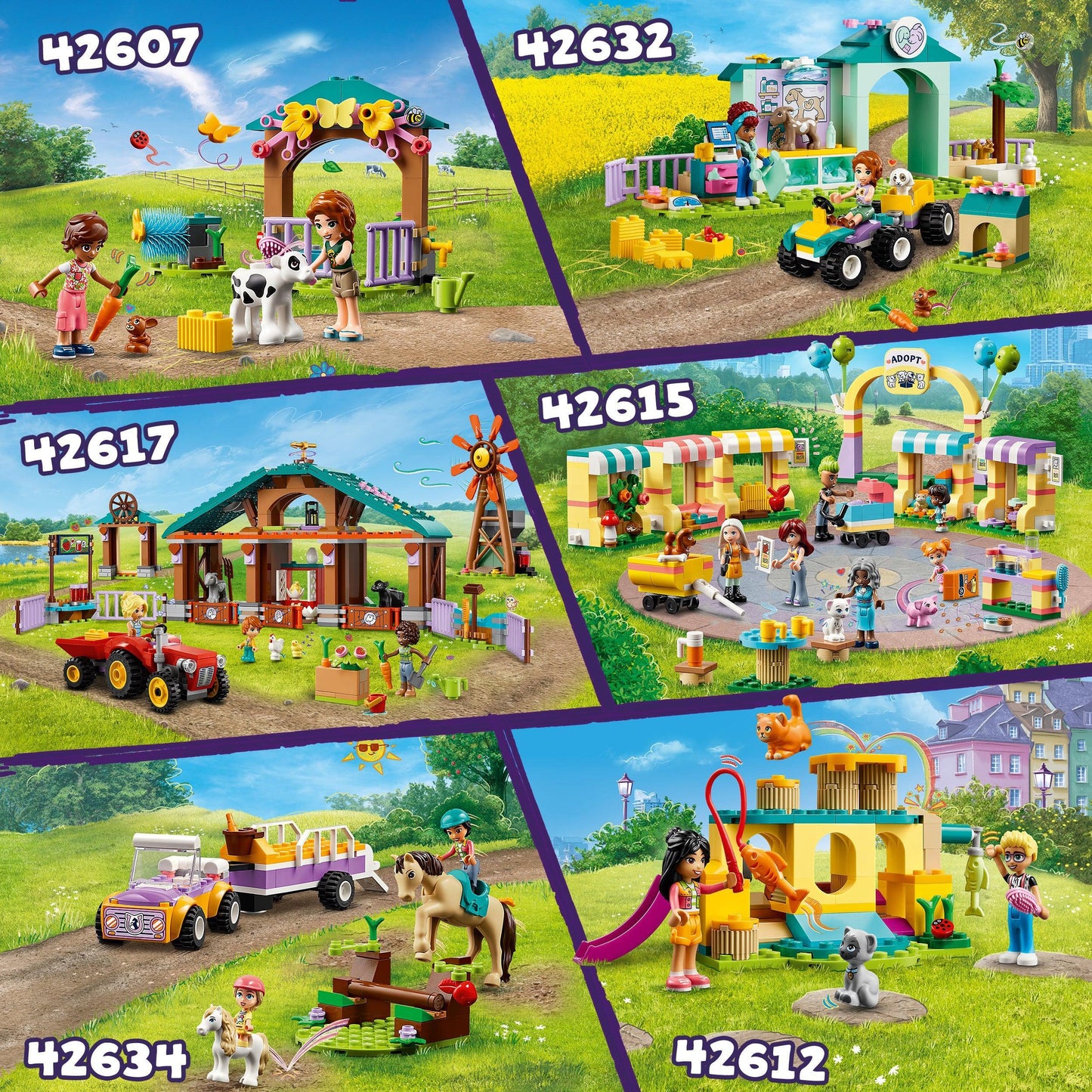 LEGO Boerderij dierenarts 42632 Friends | 2TTOYS ✓ Official shop<br>
