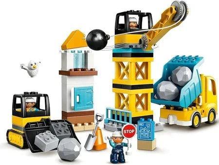 LEGO Bouwplaats met sloopmachine 10932 DUPLO | 2TTOYS ✓ Official shop<br>