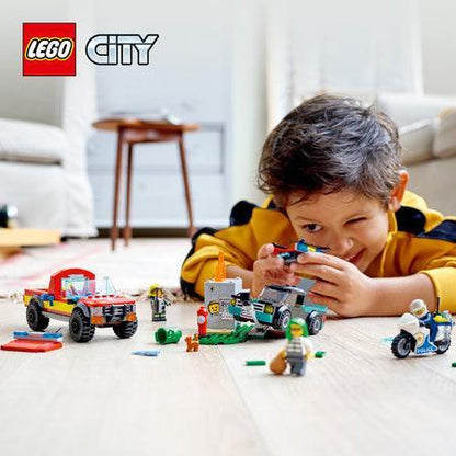 LEGO Brandweer & Politie achtervolging 60319 City | 2TTOYS ✓ Official shop<br>