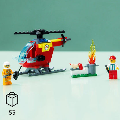 LEGO Brandweer helikopter 60318 City | 2TTOYS ✓ Official shop<br>