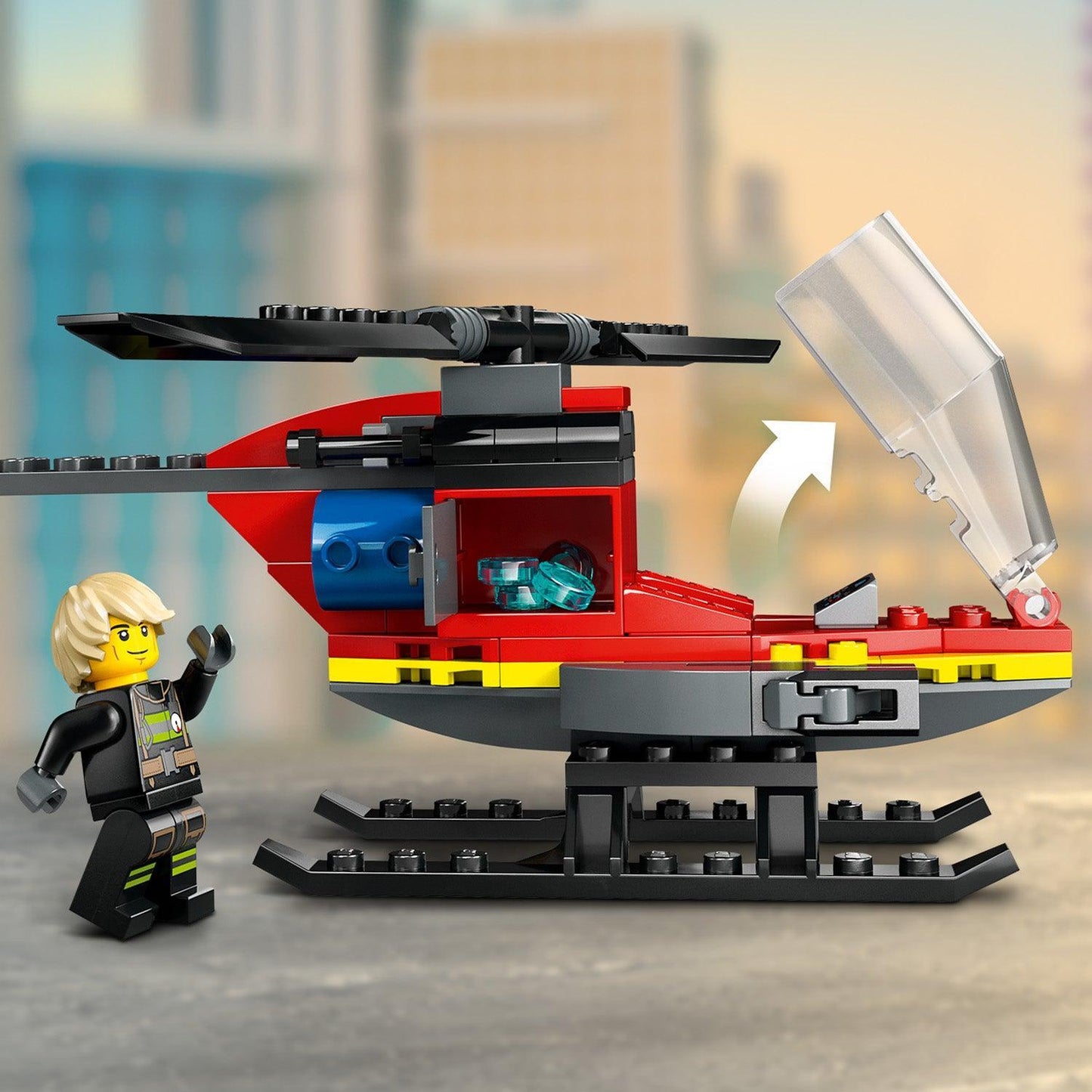 LEGO Brandweer helikopter 60411 City | 2TTOYS ✓ Official shop<br>