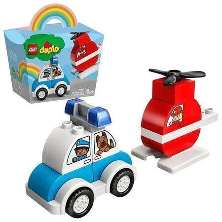 LEGO Brandweer helikopter en brandweerwagen 10957 DUPLO | 2TTOYS ✓ Official shop<br>