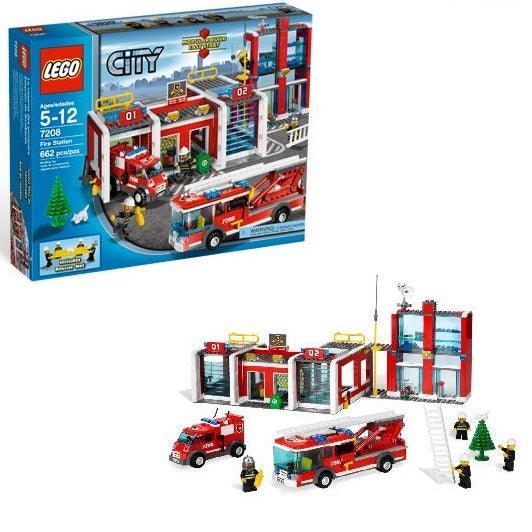 LEGO Brandweer Kazerne 7208 City | 2TTOYS ✓ Official shop<br>