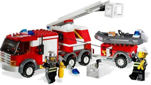 LEGO Brandweer vrachtwagen 7239 CITY | 2TTOYS ✓ Official shop<br>