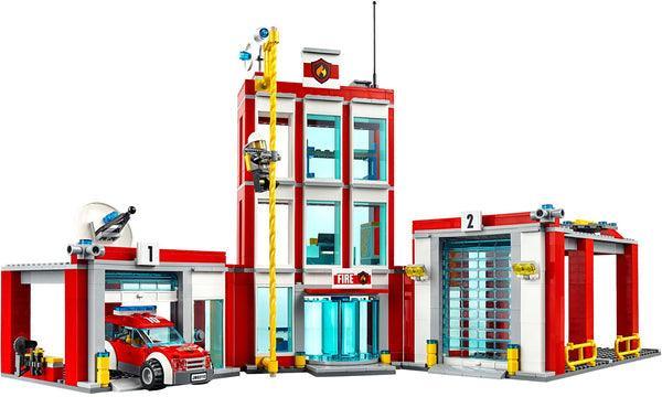 LEGO Brandweerkazerne 60110 City | 2TTOYS ✓ Official shop<br>