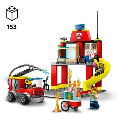 LEGO Brandweerkazerne en brandweerwagen 60375 City LEGO CITY @ 2TTOYS | Official LEGO shop😊🥰 LEGO €. 29.48