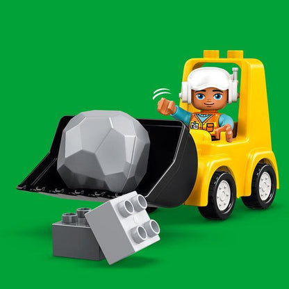 LEGO Bulldozer voor op de bouwplaats 10930 DUPLO | 2TTOYS ✓ Official shop<br>