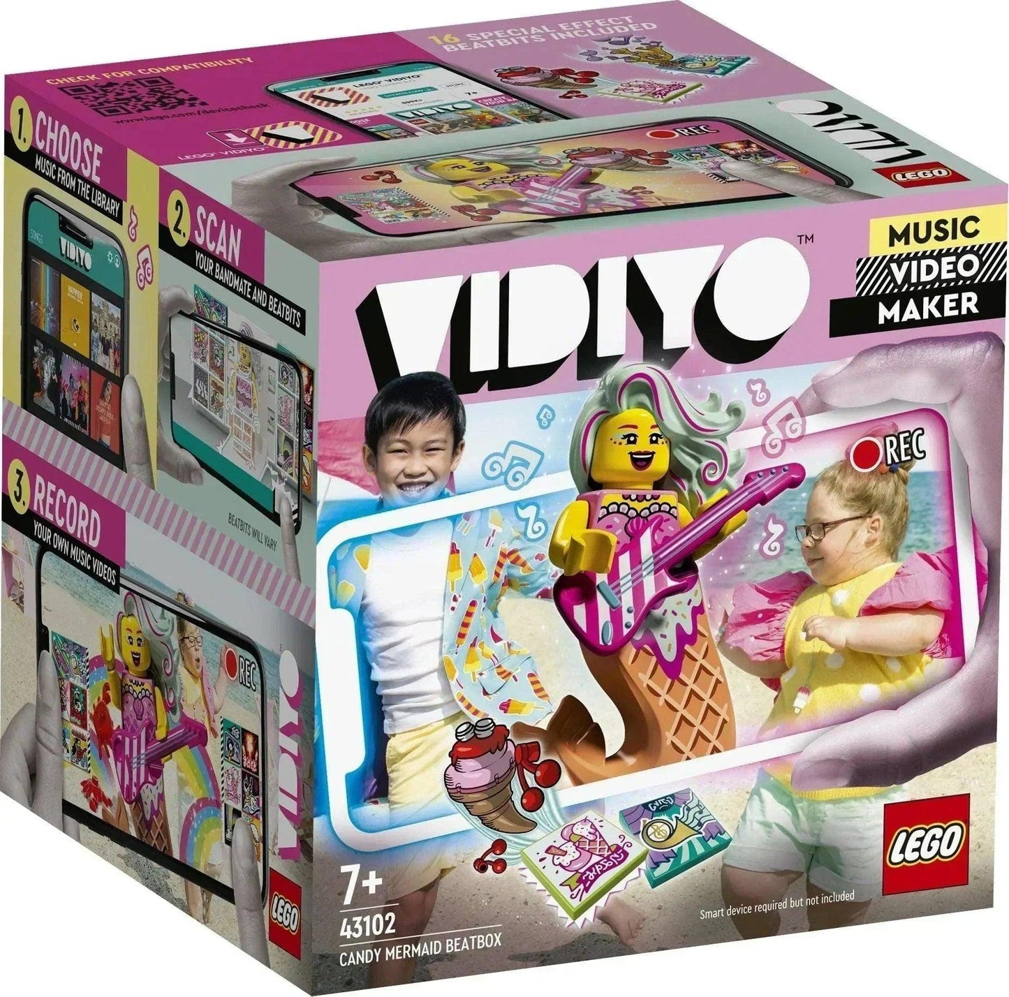 LEGO Candy Mermaid Music Beatbox 43102 Vidiyo LEGO VIDIYO @ 2TTOYS LEGO €. 19.99