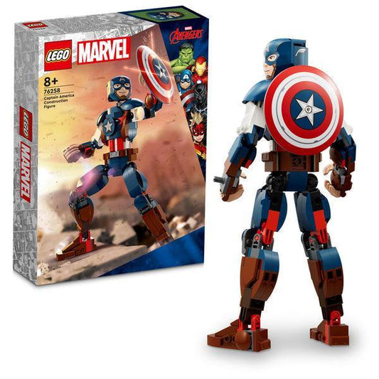 LEGO Captain America bouwfiguur 76258 Marvel Superheroes | 2TTOYS ✓ Official shop<br>