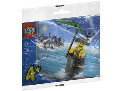 LEGO Captain Kragg in Barrel 7290 4 Juniors | 2TTOYS ✓ Official shop<br>