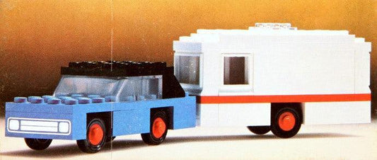 LEGO Car and Caravan 656 LEGOLAND | 2TTOYS ✓ Official shop<br>