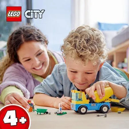 LEGO Cement Mixer Truck 60325 City LEGO CITY GEWELDIGE VOERTUIGEN @ 2TTOYS | Official LEGO shop😊🥰 LEGO €. 19.99
