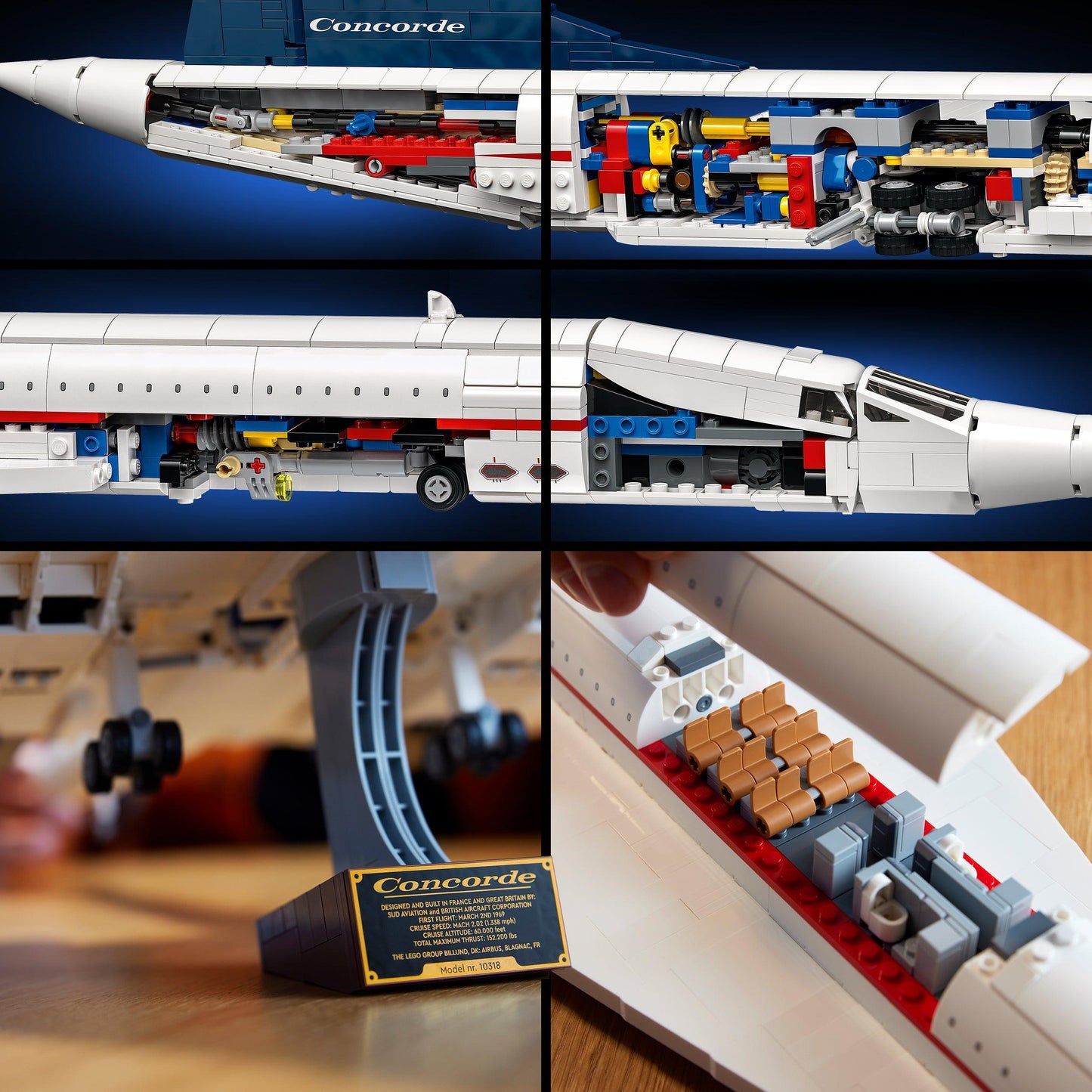LEGO Concorde 10318 Icons LEGO DUPLO @ 2TTOYS LEGO €. 204.99