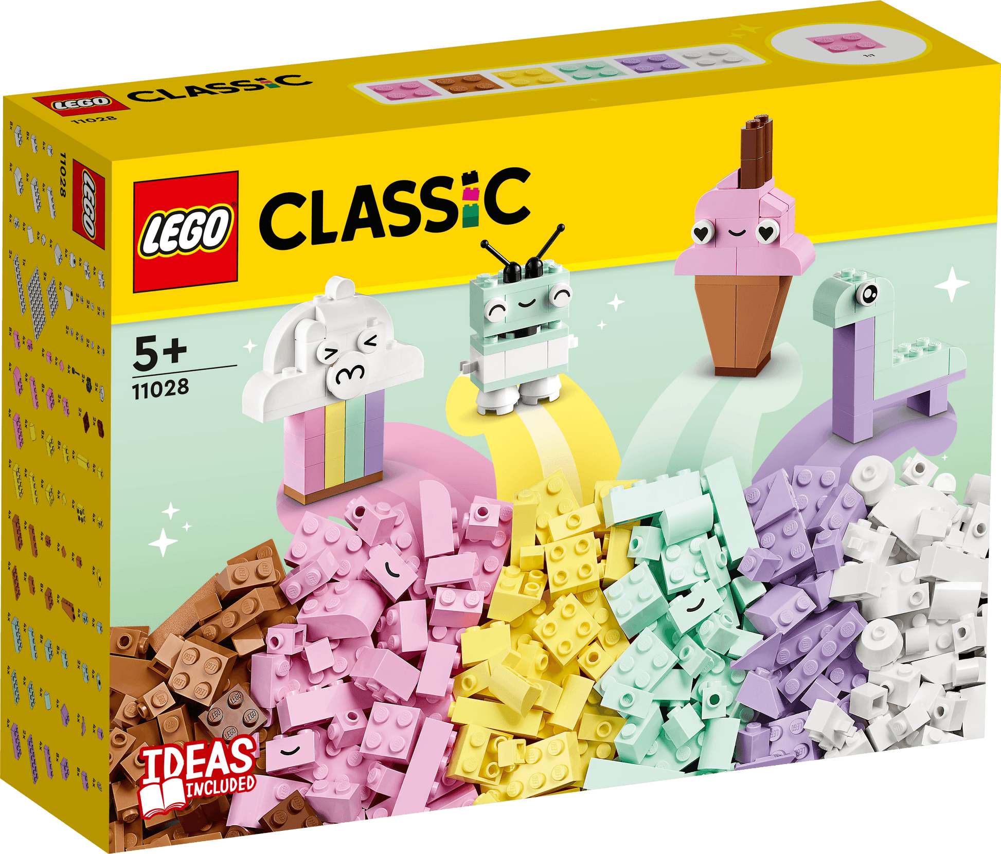LEGO Creatief spelen met pastelkleuren 11028 Classic | 2TTOYS ✓ Official shop<br>
